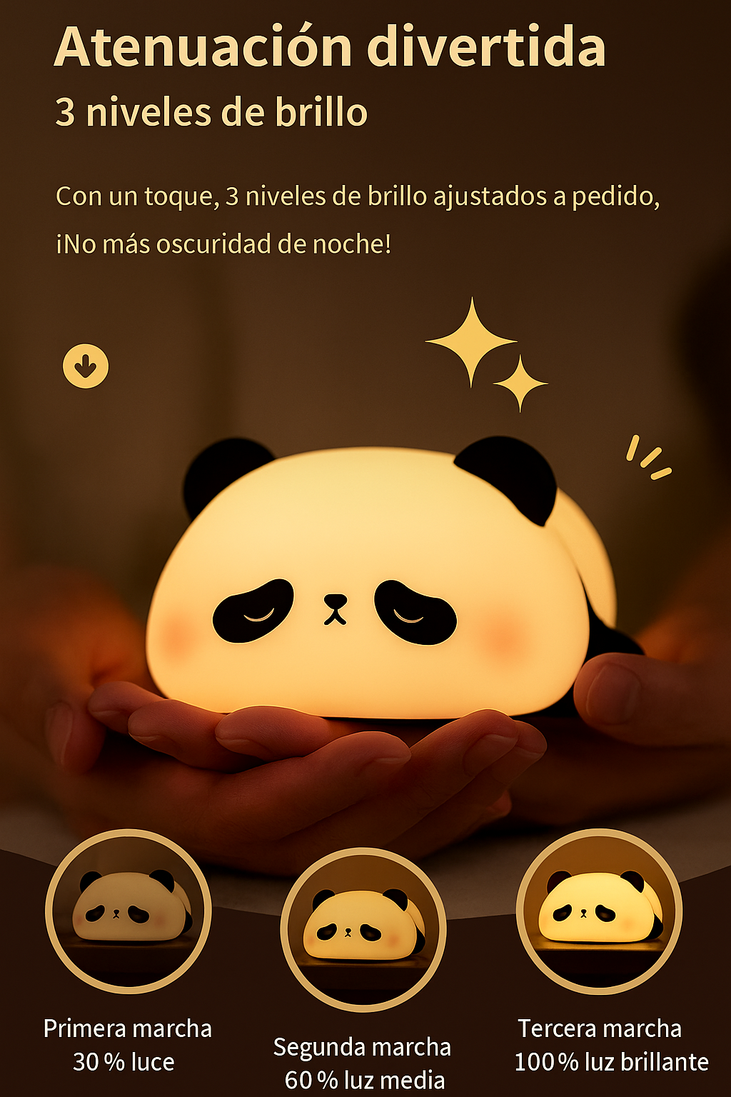 Lampara Oso Panda