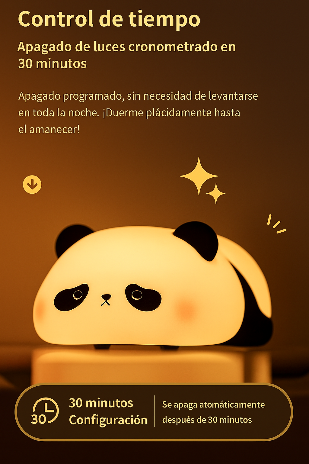 Lampara Oso Panda